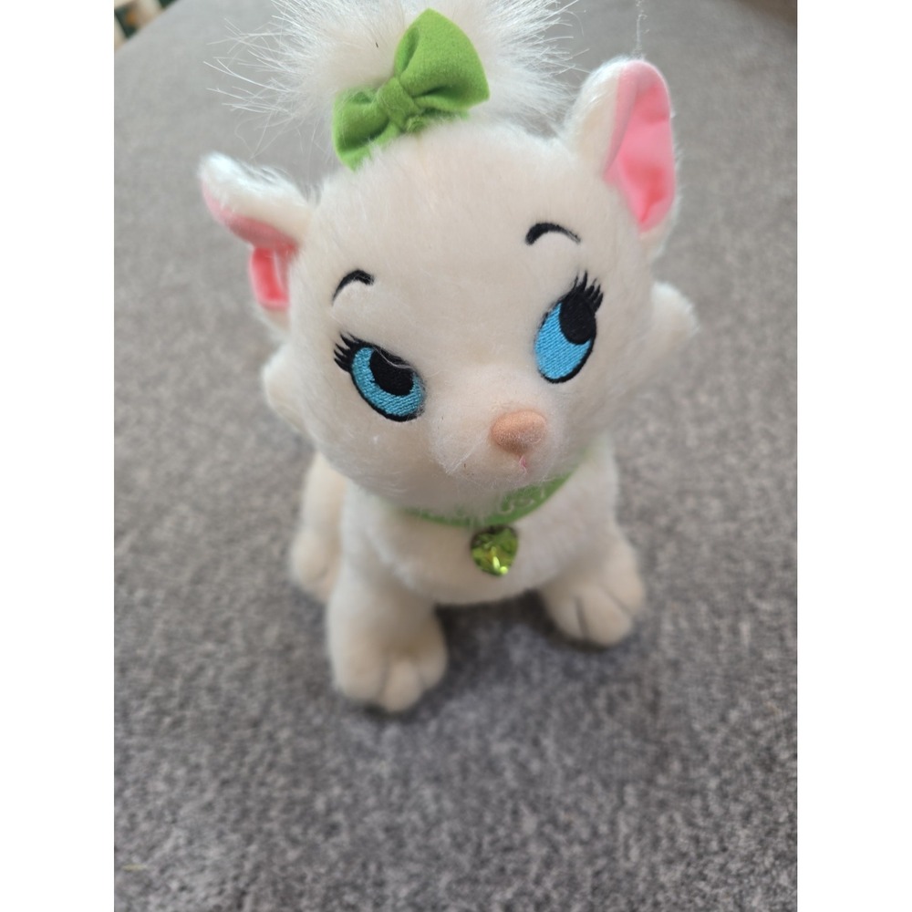 Disney Store Aristocats Marie August Emerald Birthstone Plush